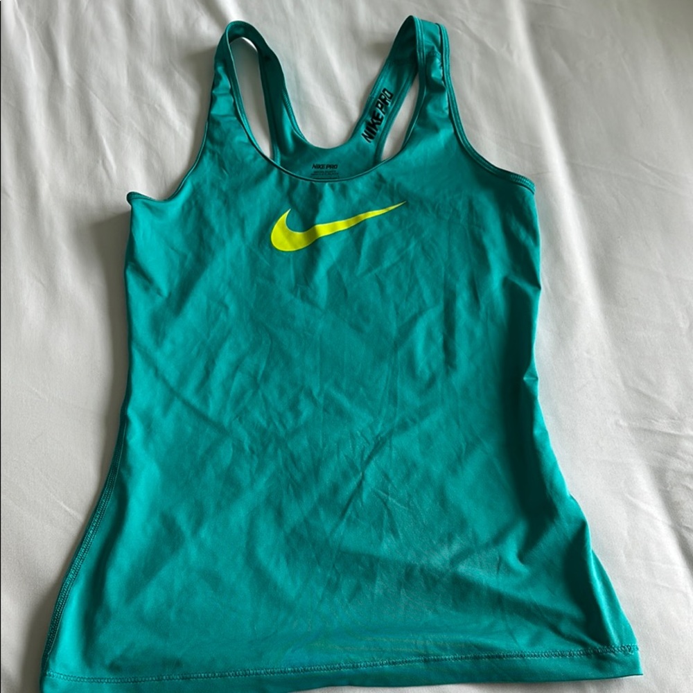 Teal Nike Tank Top